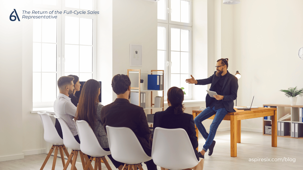 Equipping full-cycle sales reps