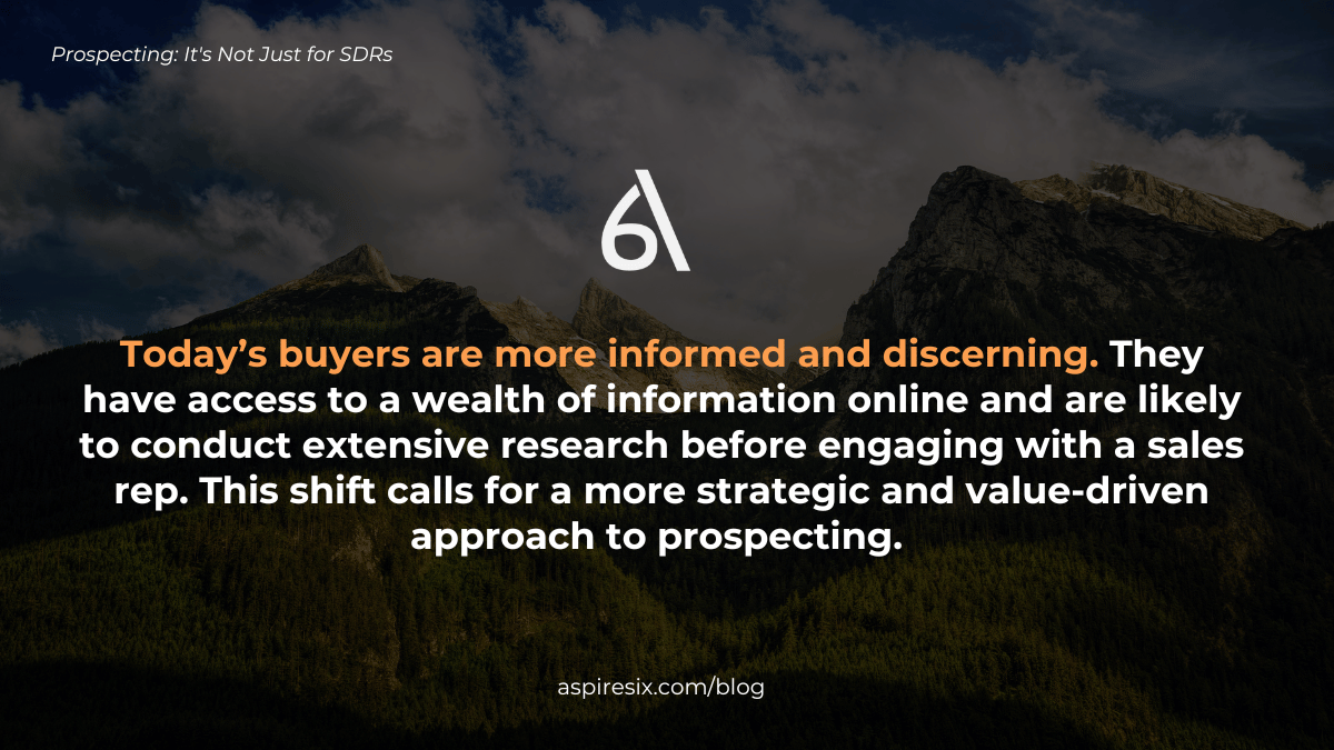Informed Buyers lead to difficulty in generating SaaS buyers
