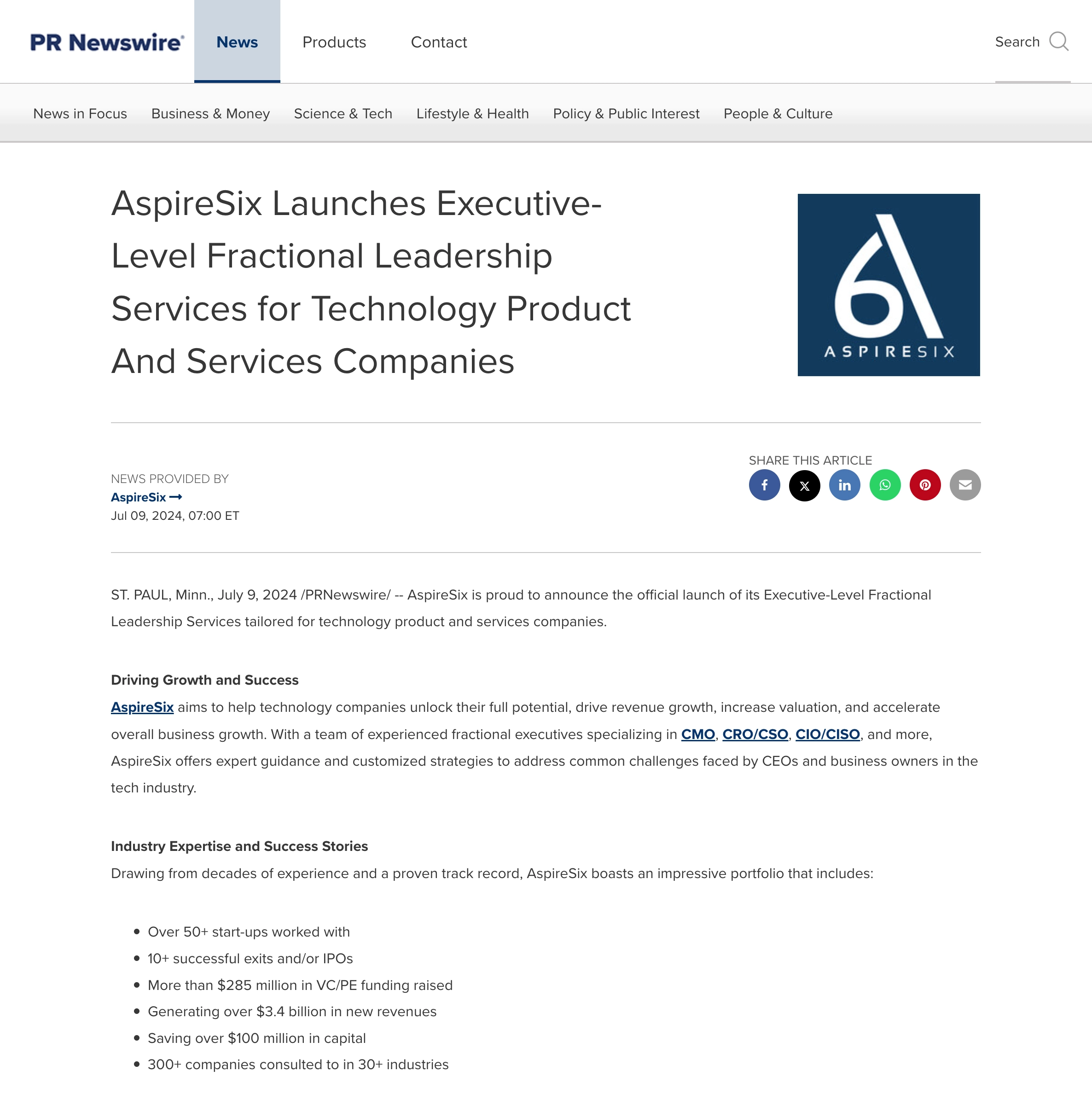 PRNewswire Press Release1